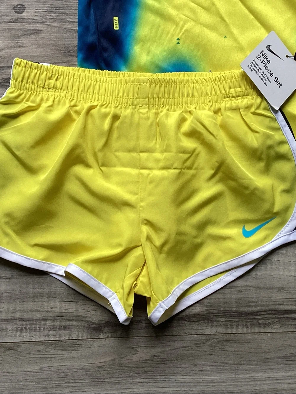 Toddler girl Nike DRIFIT shorts Set size 3T(NWT) ~PRICE IS FIRM, NO OFFERS~ - Picture 2 of 5